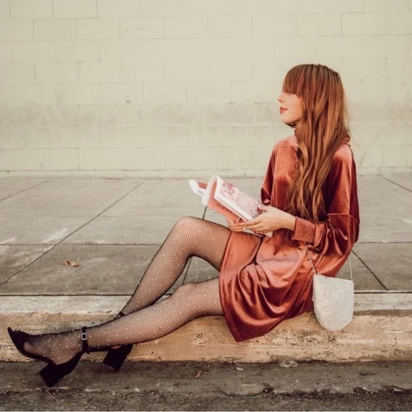 Urban Outfitters Dresses Urban Outfitters Evie Velvet